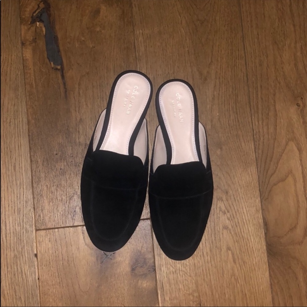 Cole Haan Suede Mules